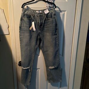 🔥TOPSHOP! Denim 'dad' oh so cool Jeans! Sz 30